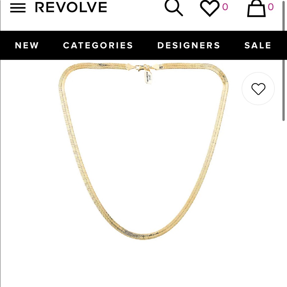 Petit Moments gold necklace